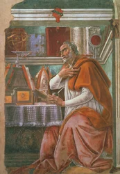 Saint Augustin dans sa cellule, c.1480